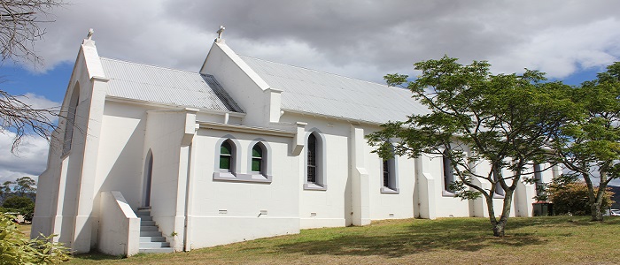St Comumba's Church Side View